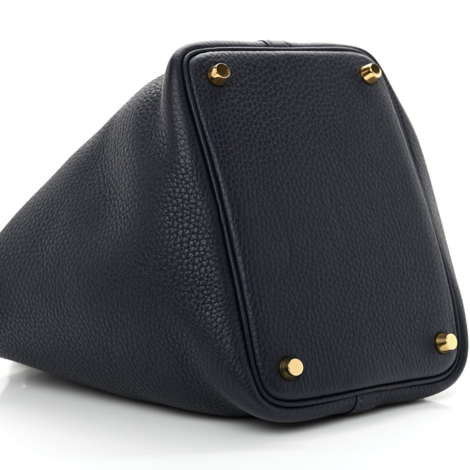 Hermes Taurillon Clemence Picotin Lock 18 PM Bleu Nuit 9 of 10