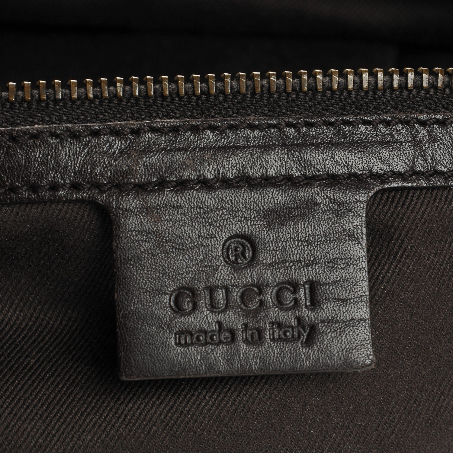 Gucci Monogram Half Moon Hobo Dark Brown 6 of 10