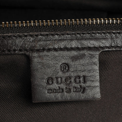 Gucci Monogram Half Moon Hobo Dark Brown 6 of 10