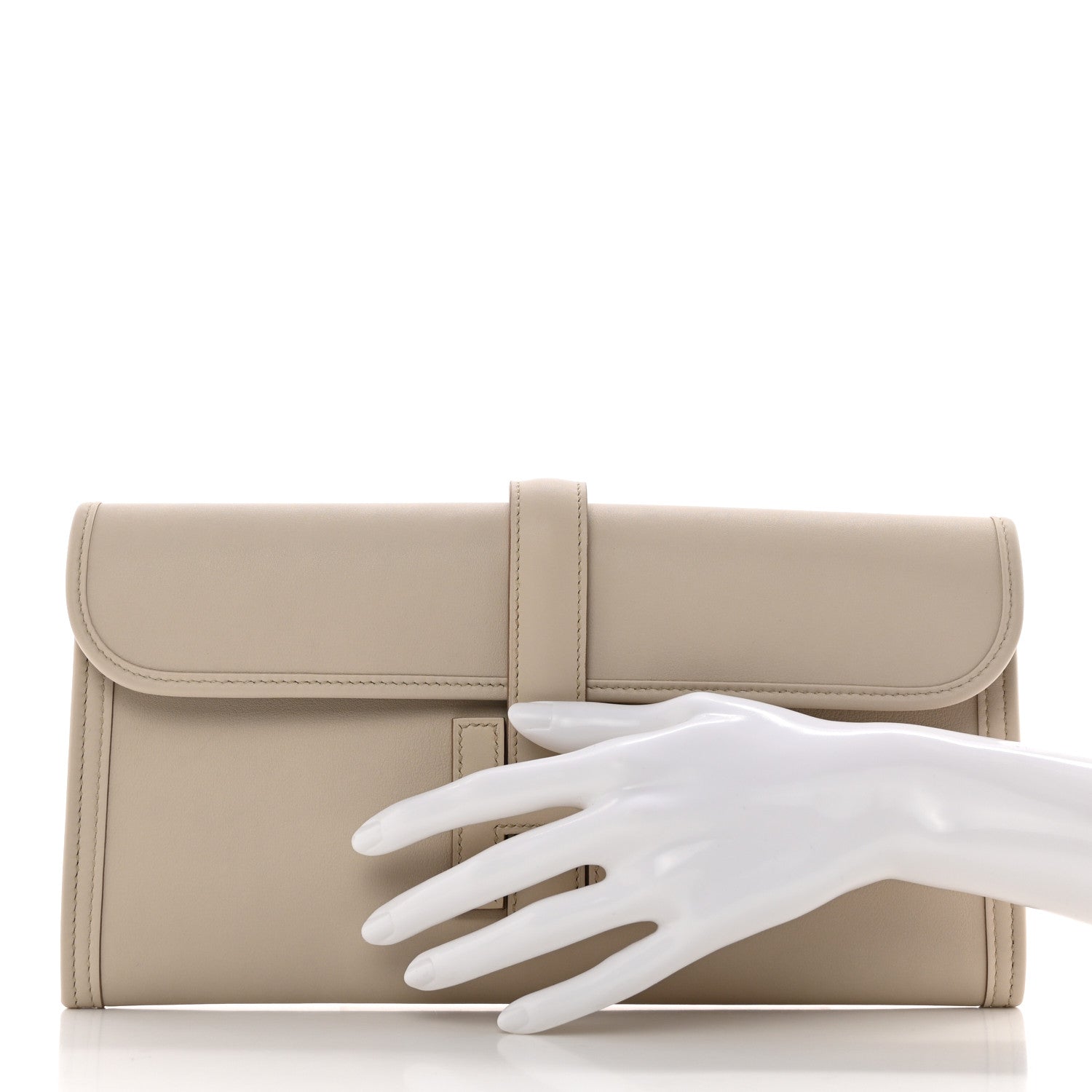 Hermes Swift Jige Elan 29 Clutch Beton 2 of 8