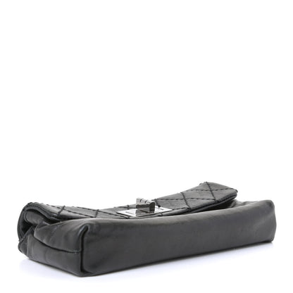 Chanel Lambskin Quilted 2.55 Reissue Pouch Black 3 of 4