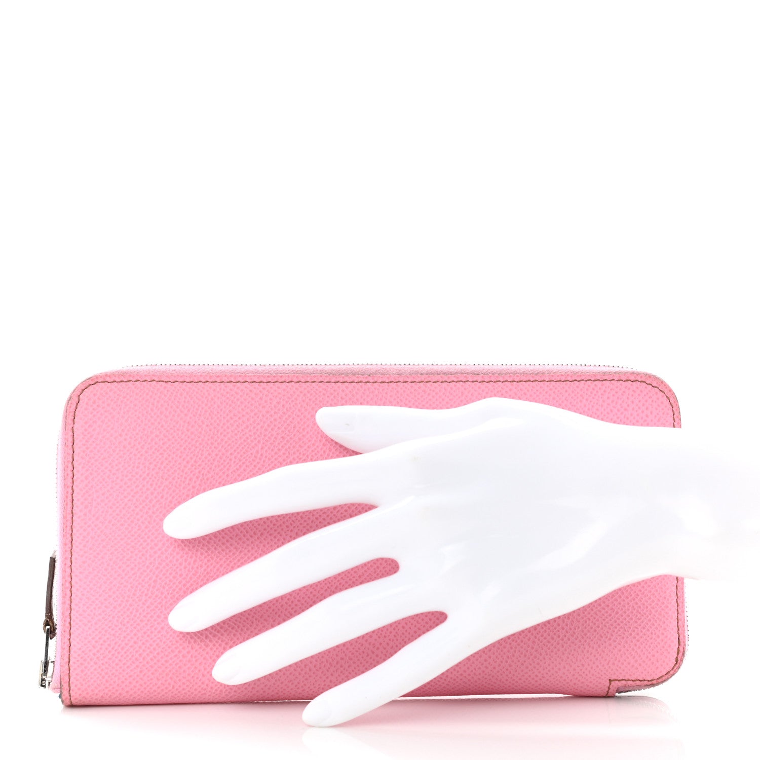 Hermes Epsom Silk'In Wallet Rose Confetti 2 of 12