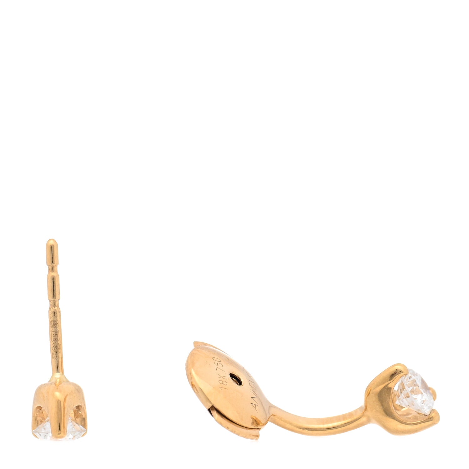 Anita Ko 18K Yellow Gold Diamond Orbit Earring 3 of 4
