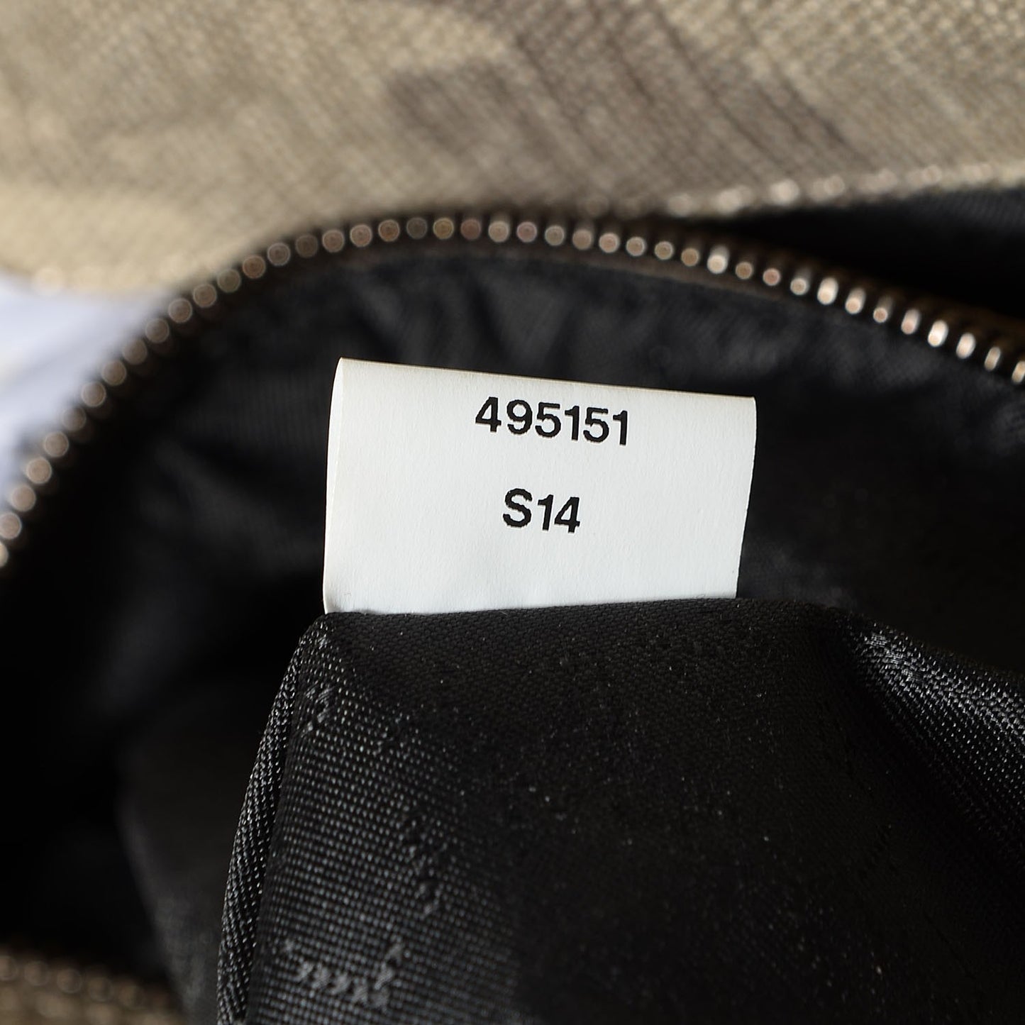 Denim Falabella Fold Over Tote Sand