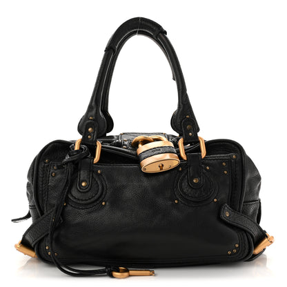 Chloe Calfskin Medium Paddington Satchel Black 1 of 11