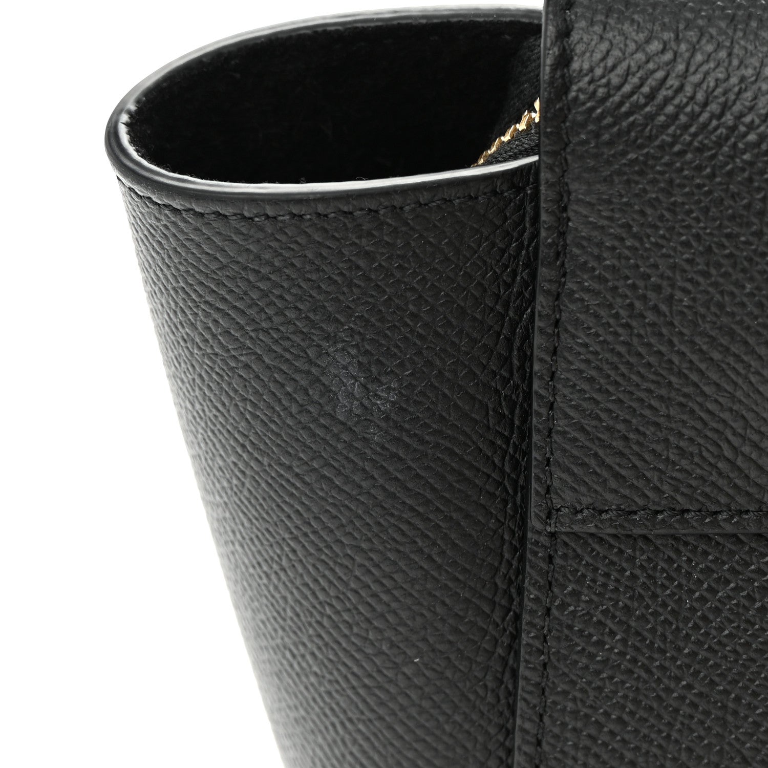 Celine Grained Calfskin Nano Belt Bag Black 13 of 13