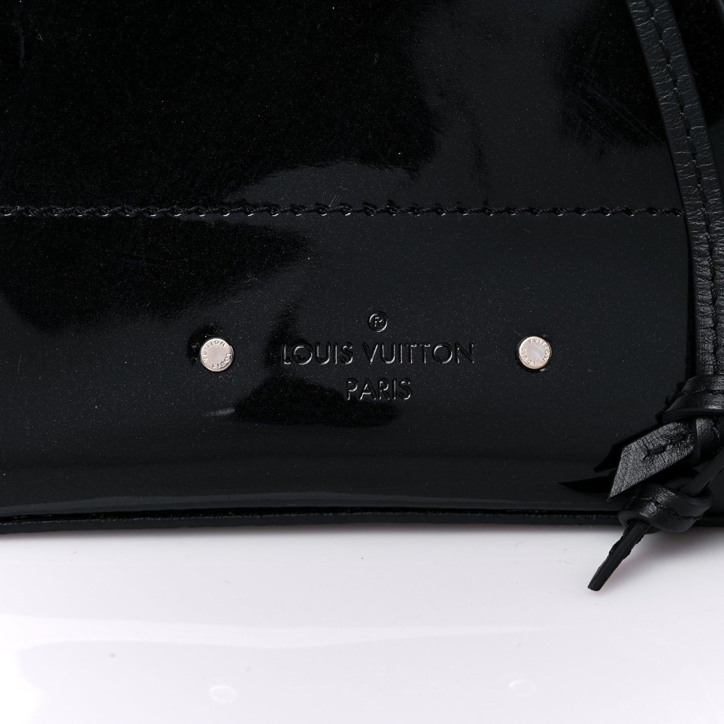 Patent Monogram Hot Springs Backpack Black