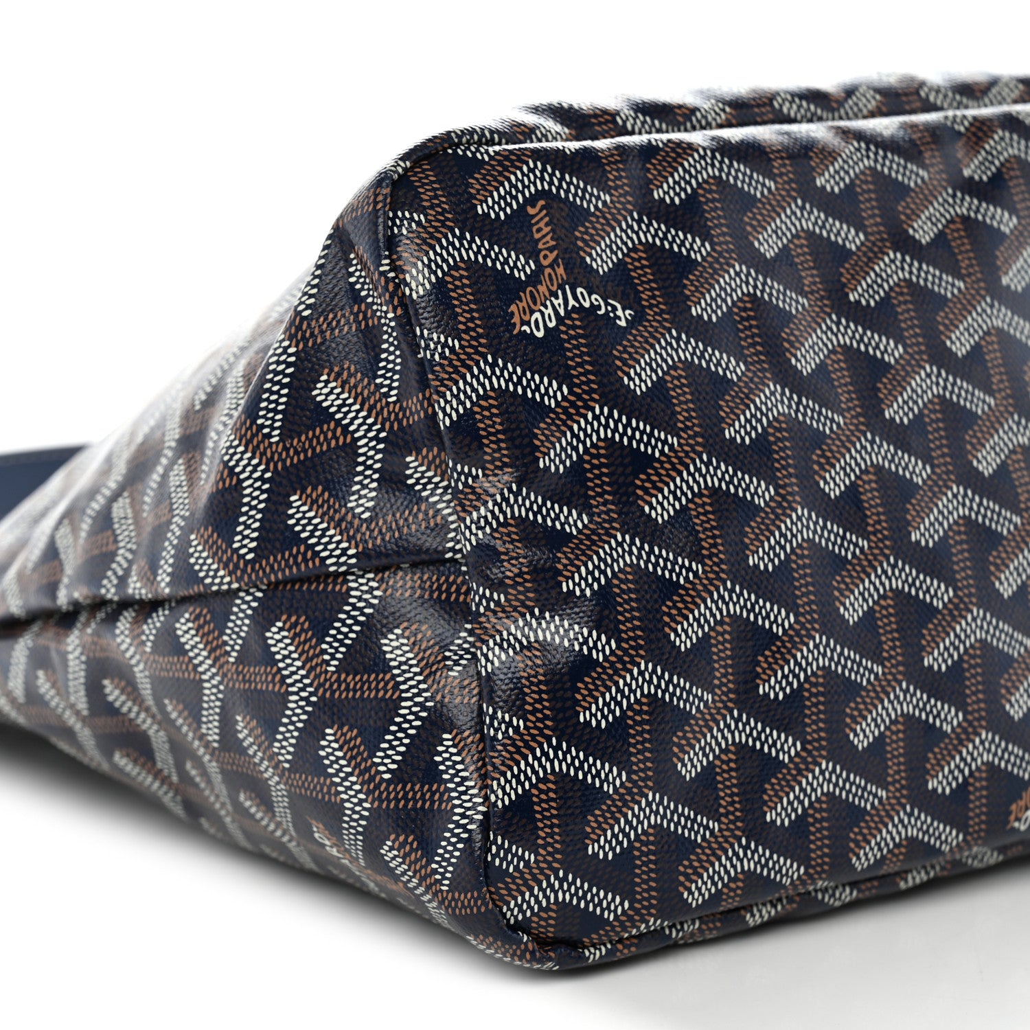 Goyard Goyardine Boheme Hobo Navy Blue 10 of 12