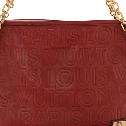 Louis Vuitton Monogram Paris Souple Whisper PM Burgundy 8 of 14