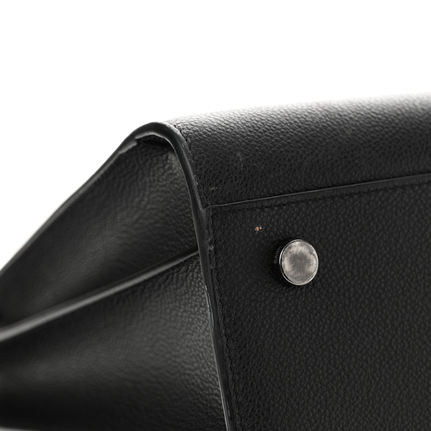 Saint Laurent Grained Calfskin Large Sac De Jour Carryall Black 18 of 20