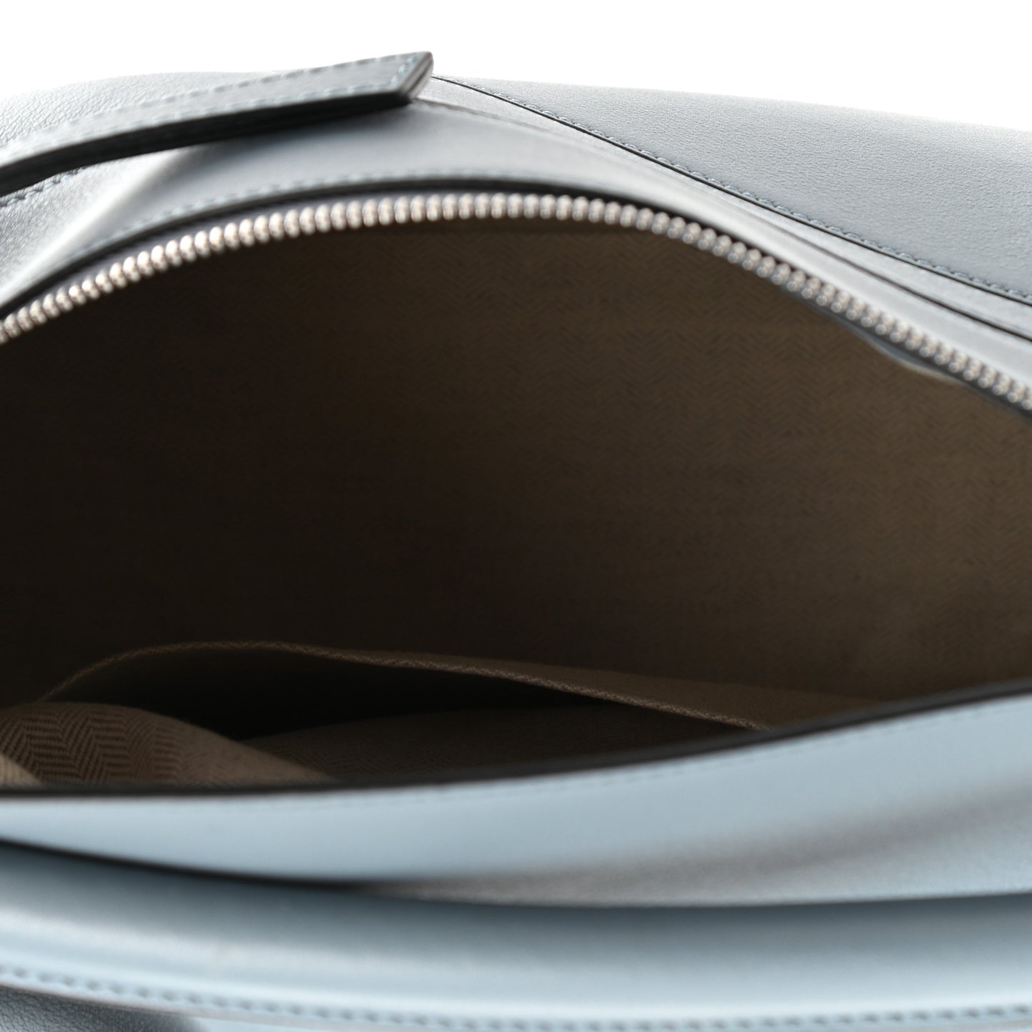 Calfskin Medium Puzzle Bag Gunmetal Light Blue