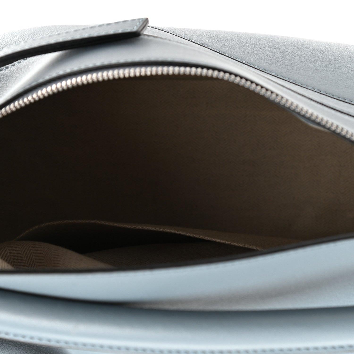 Loewe Calfskin Medium Puzzle Bag Gunmetal Light Blue 4 of 9