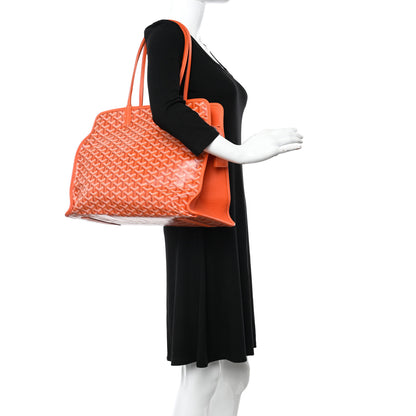 Goyard Goyardine Sac Hardy Pet Carrier PM Orange 2 of 11