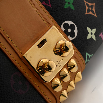 Louis Vuitton Monogram Multicolor Courtney Clutch Black 7 of 10