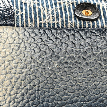 Louis Vuitton Denim Stripes Polka Dot Corsaire Navy 10 of 15