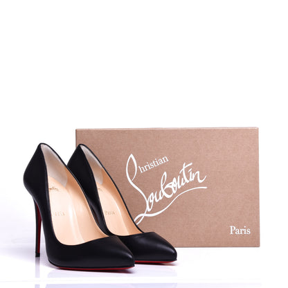 Christian Louboutin Shiny Nappa Pigalle Follies 100 Pumps 37 Black 10 of 10