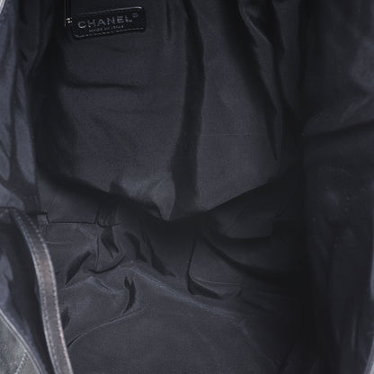 Chanel Calfskin Stretch Spirit Large Cabas Tote Black 5 of 7
