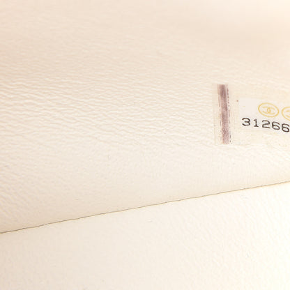 Chanel Caviar Quilted Mini Top Handle Rectangular Flap White 7 of 11