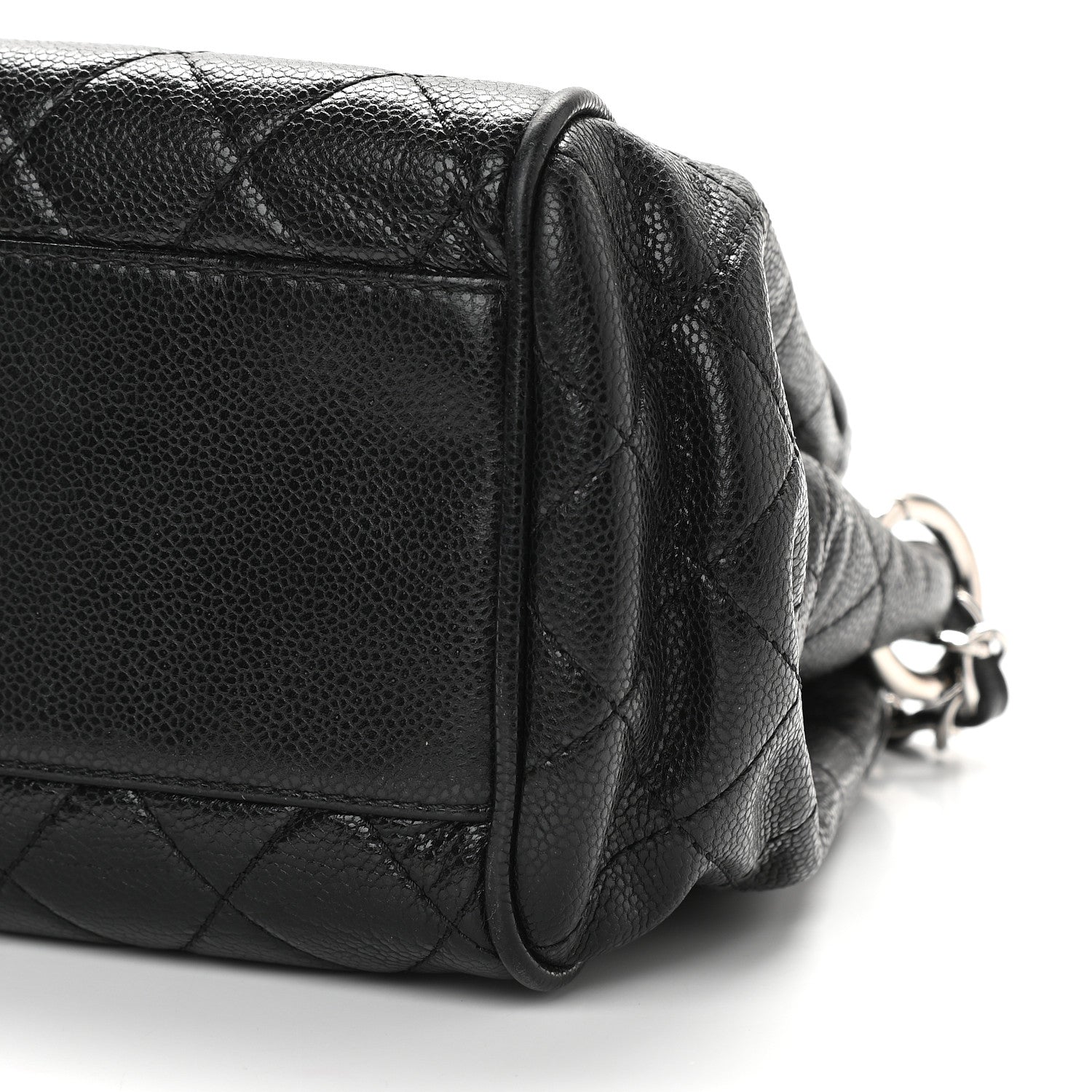 Chanel Caviar Quilted Timeless Accordion Flap Black 9 of 9