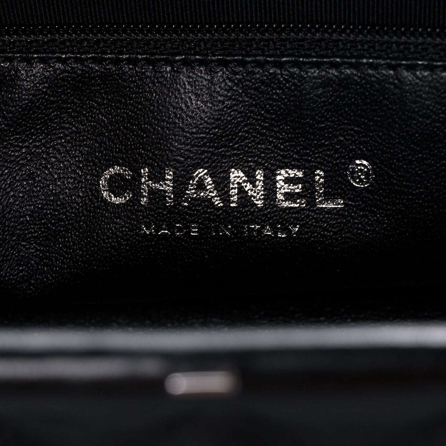 Lambskin Quilted Timeless Clutch Black