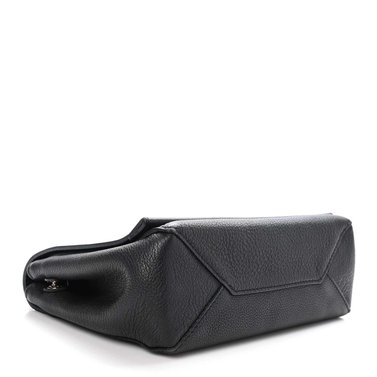 Louis Vuitton Calfskin Lockme II Chain Bag BB Black 4 of 10