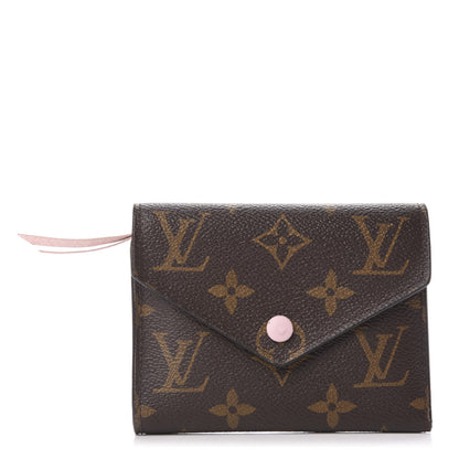 Louis Vuitton Monogram Victorine Wallet Rose Ballerine 1 of 6