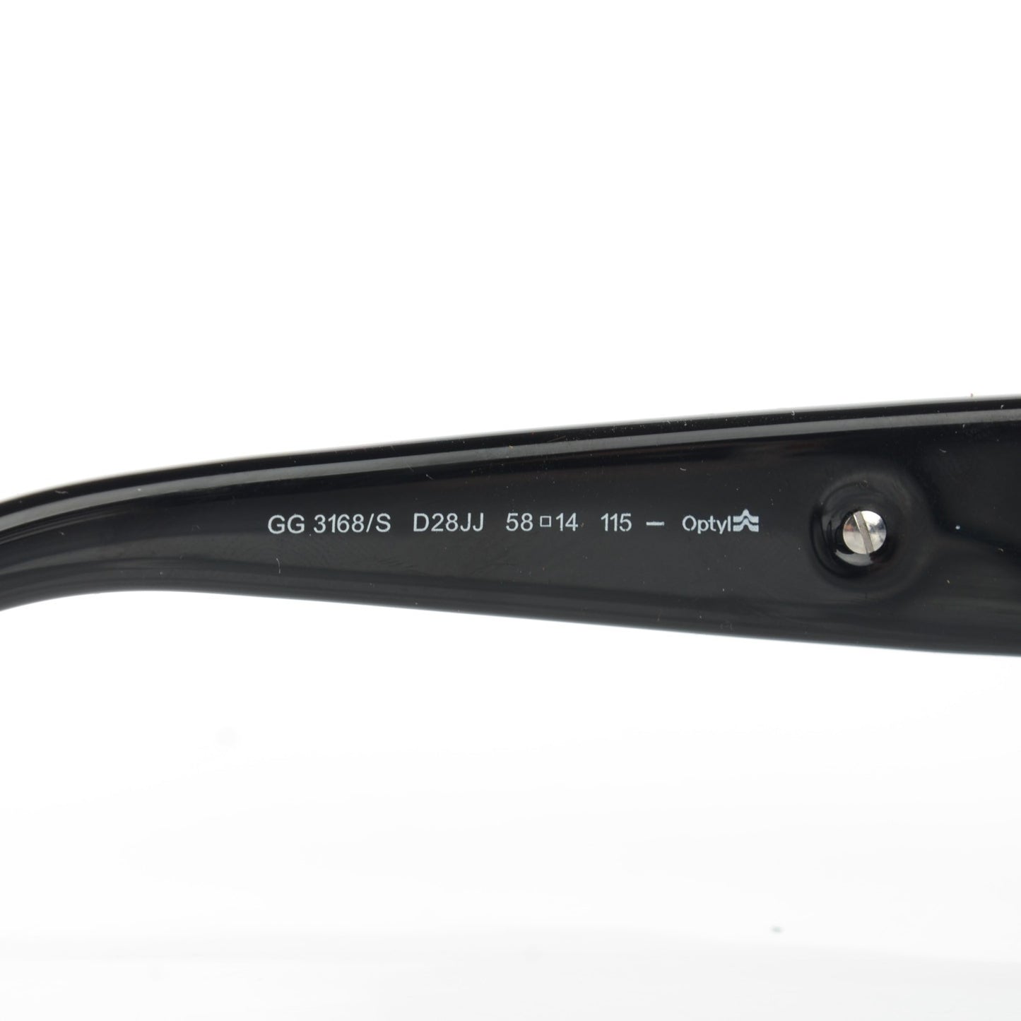 Crystal GG Sunglasses 3168/S Black