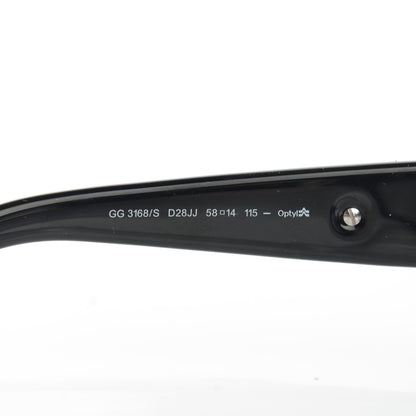 Gucci Crystal GG Sunglasses 3168/S Black 4 of 5
