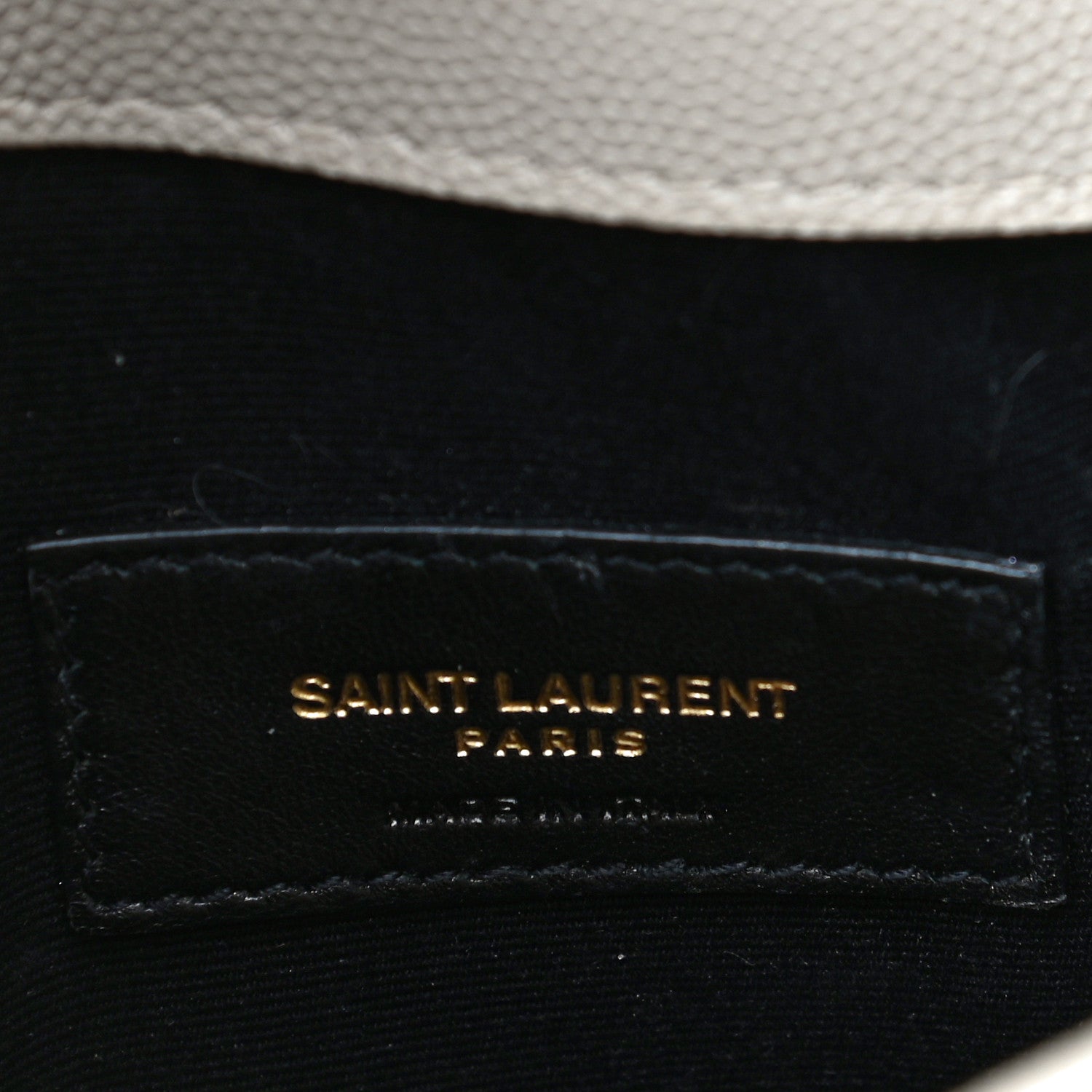 Saint Laurent Grain De Poudre Uptown Pouch Crema Soft 6 of 10