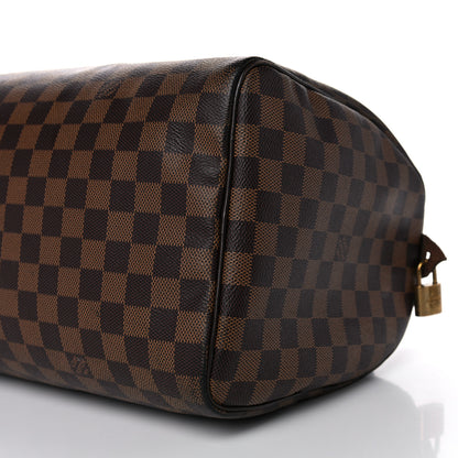Louis Vuitton Damier Ebene Speedy 35 9 of 24