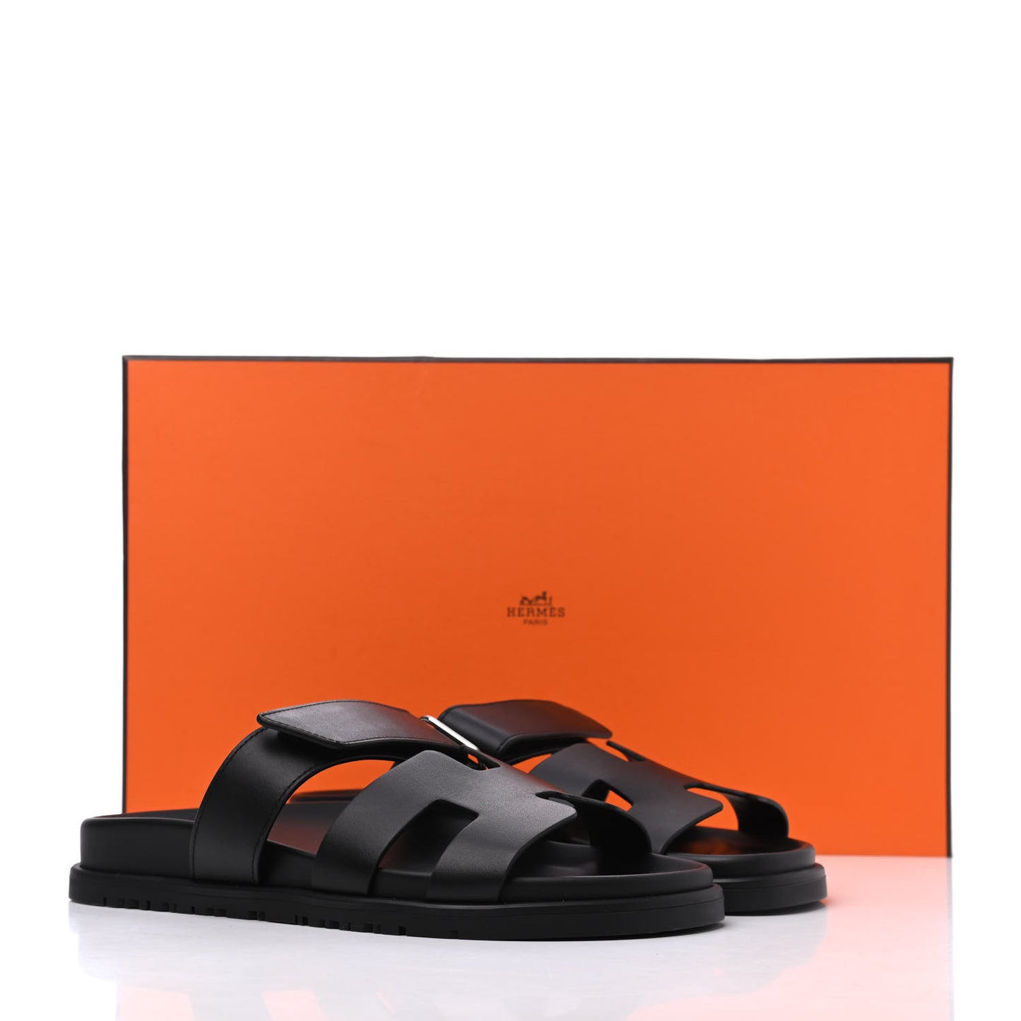 Calfskin Womens Chypre Sandals 37 Black