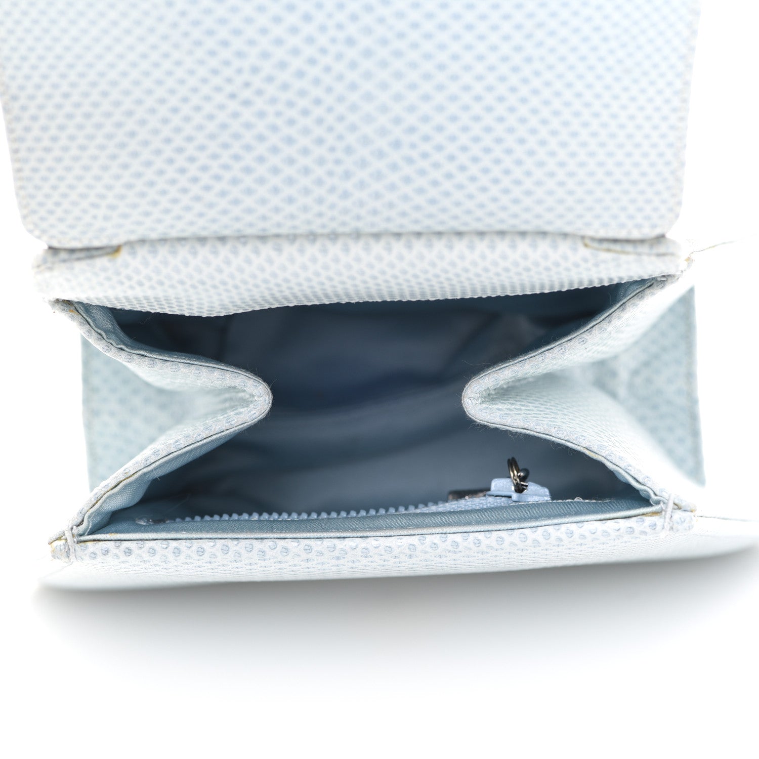 Judith Leiber Lizard Evening Bag Blue 6 of 8