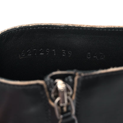 Gucci Cordovan Lux Dionysus Hunder Boots 39 Black 8 of 12
