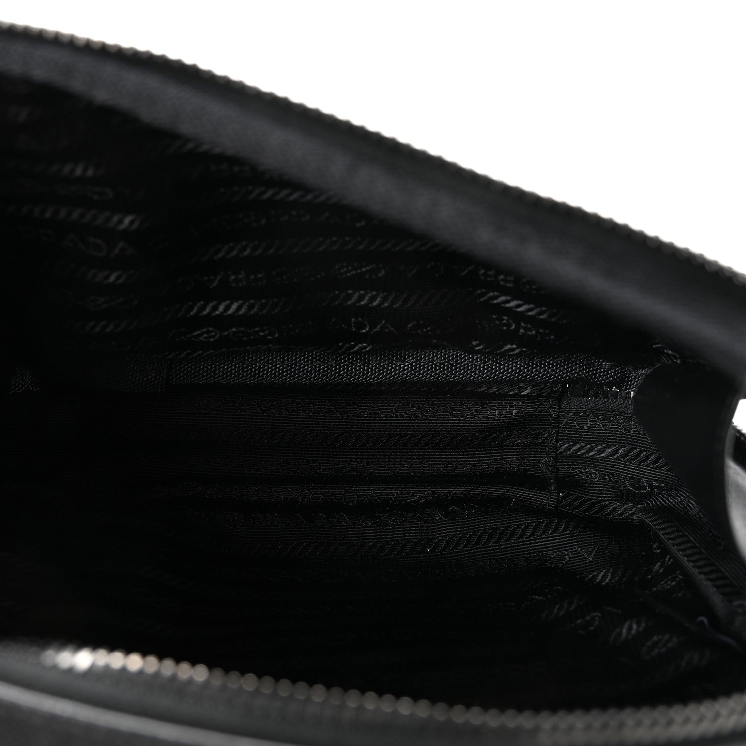 Prada Re-Nylon Saffiano Travel Small Brique Crossbody Bag Black 5 of 10