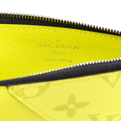 Louis Vuitton Monogram Taiga Coin Card Holder Yellow 5 of 7