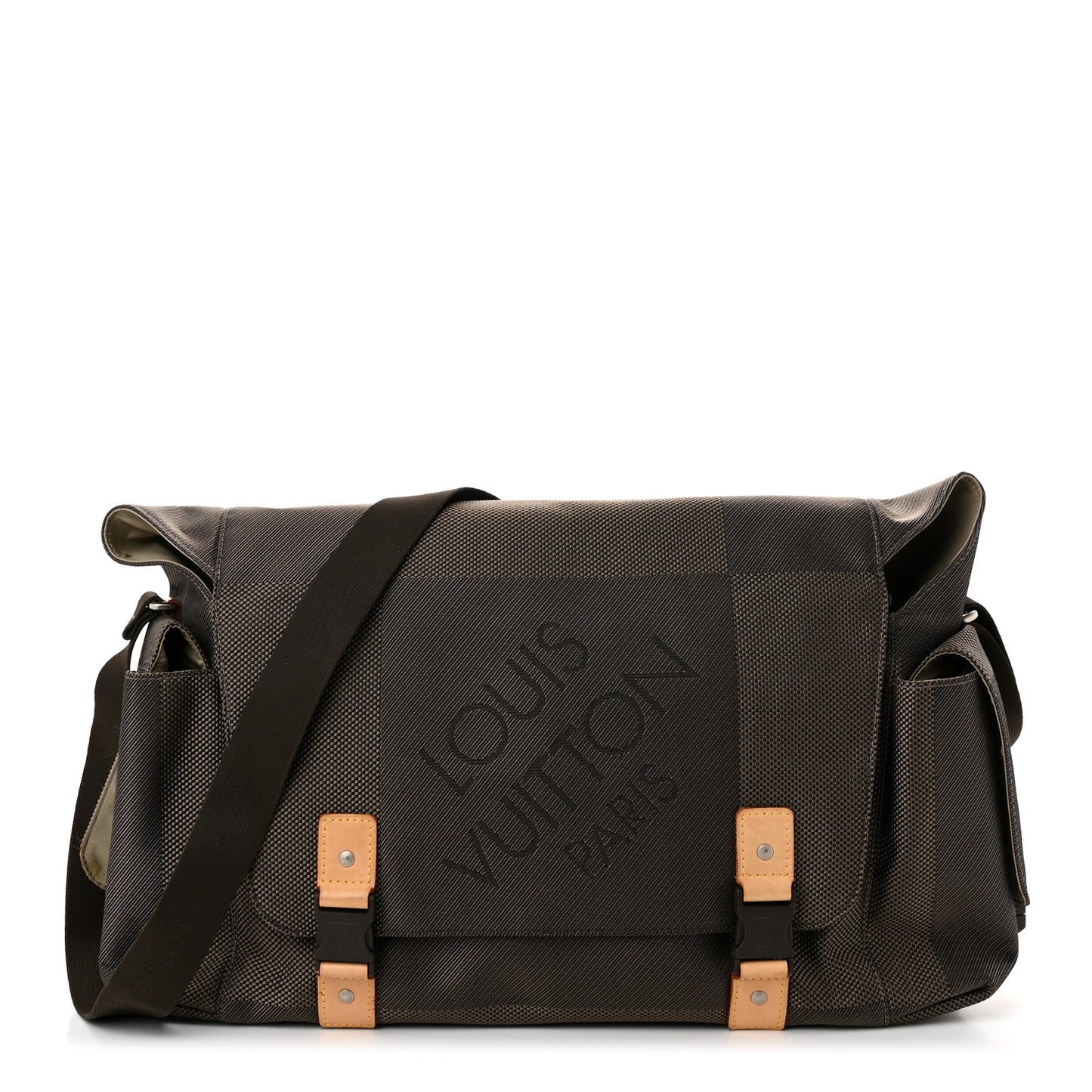 Damier Geant Belier Messenger Bag Terre