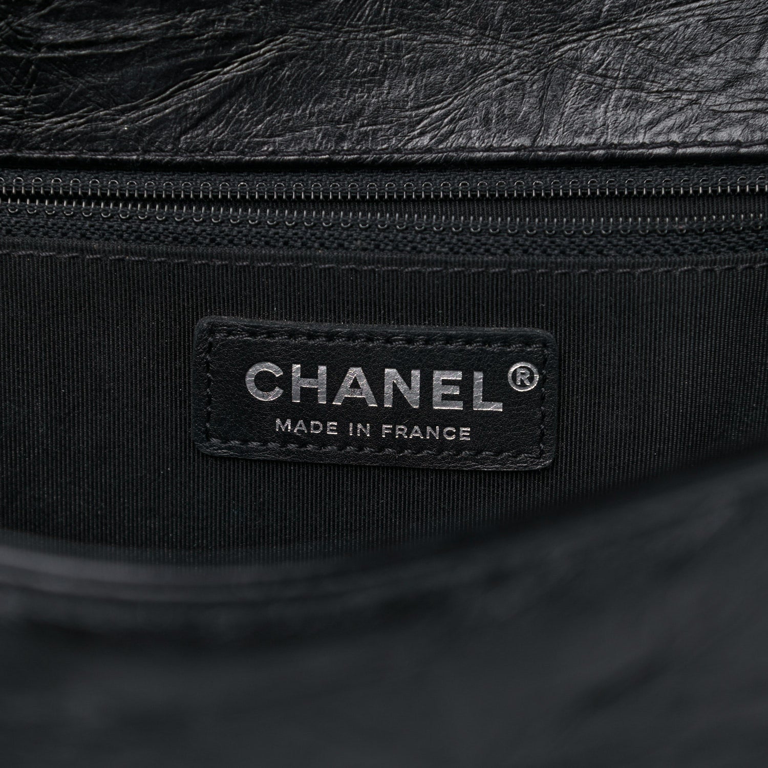 Chanel Aged Calfskin Chevron Quilted New Medium Jacket Boy Flap Black 6 of 13