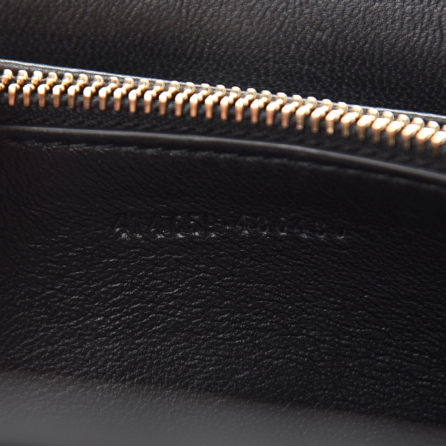 Alexander McQueen Pebbled Calfskin Skull Wallet on Chain Black 7 of 9