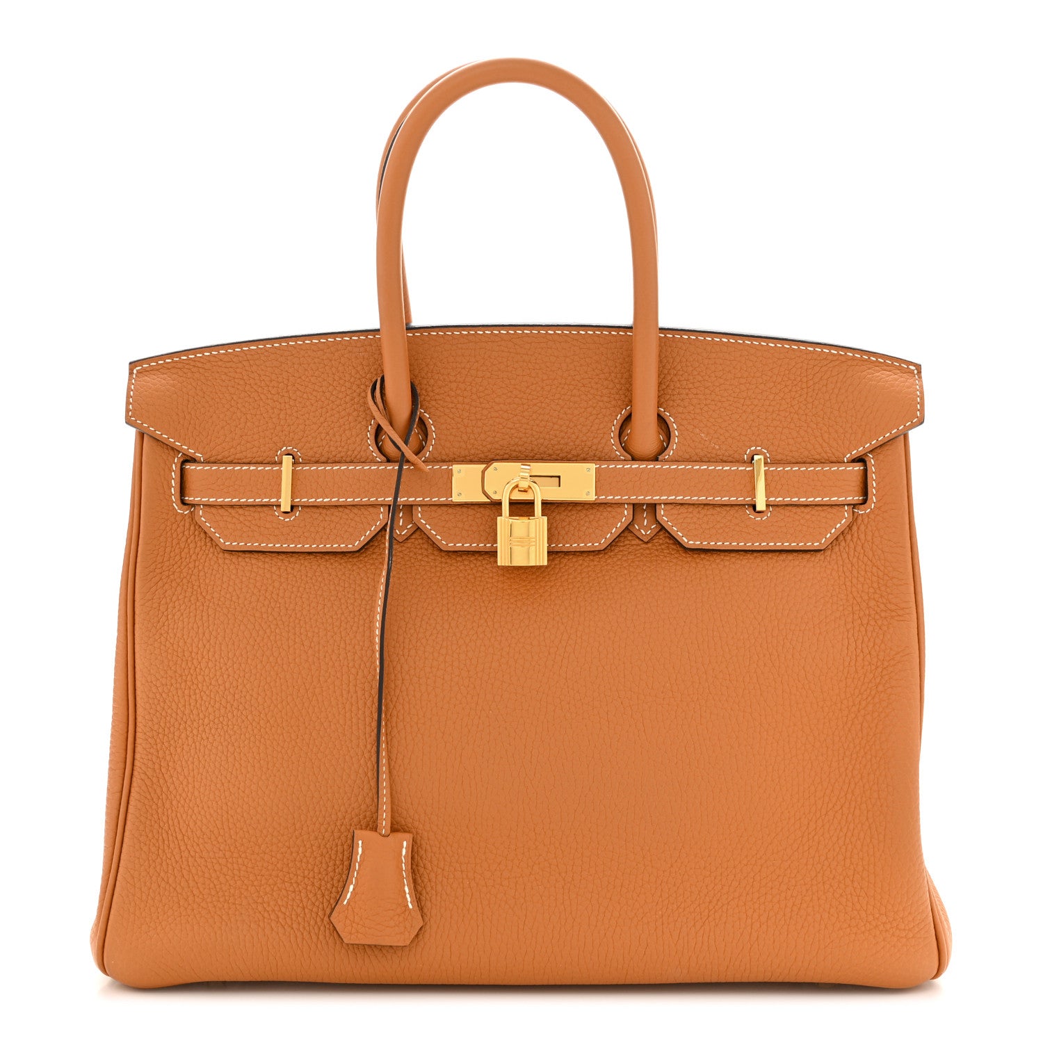Hermes Togo Birkin 35 Gold 1 of 11