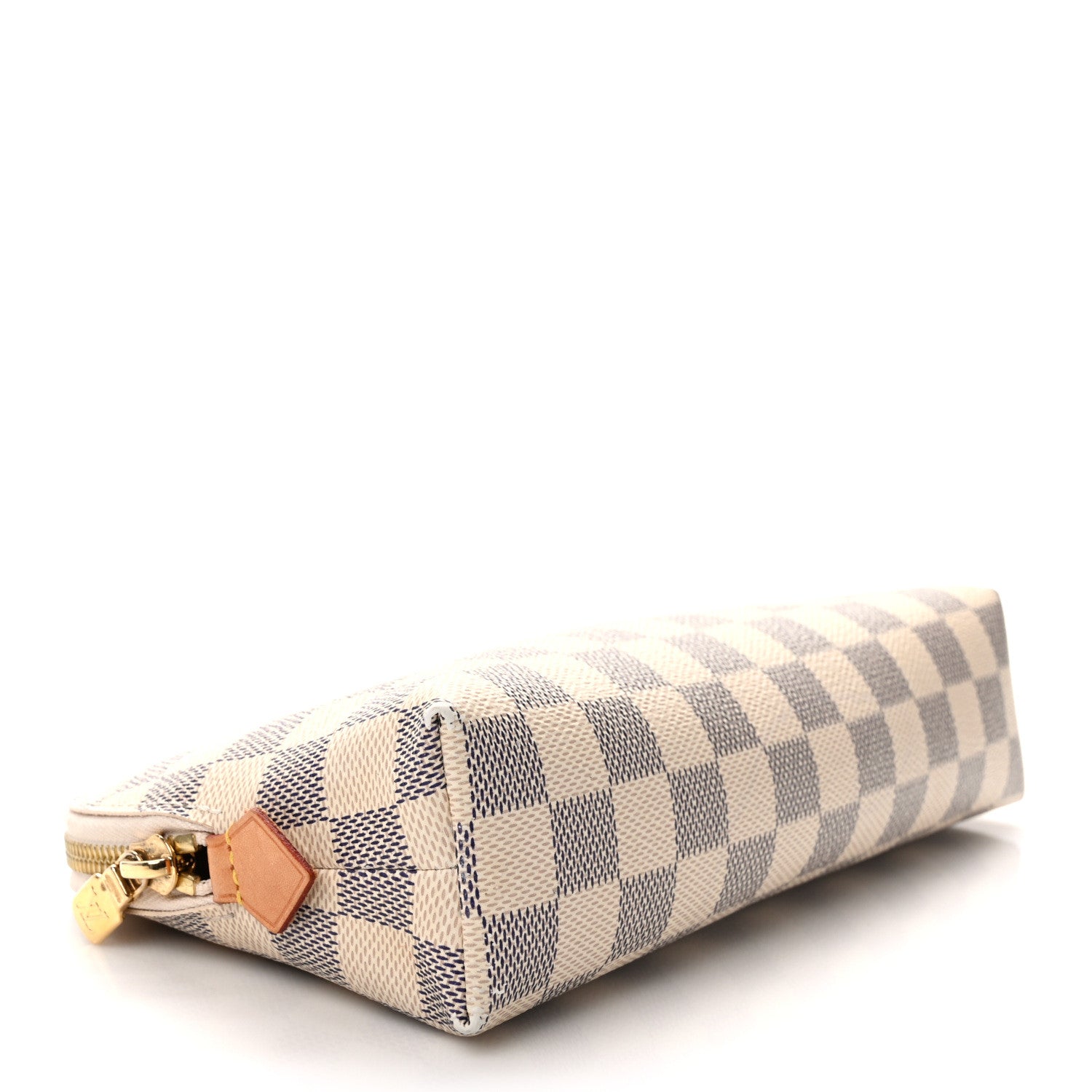 Louis Vuitton LOUIS VUITTON Damier Azur Cosmetic Pouch GM 4 of 9
