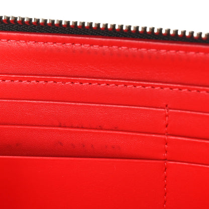 Christian Louboutin Calfskin Panettone Spiked Zip Around Wallet Ivory 6 of 9