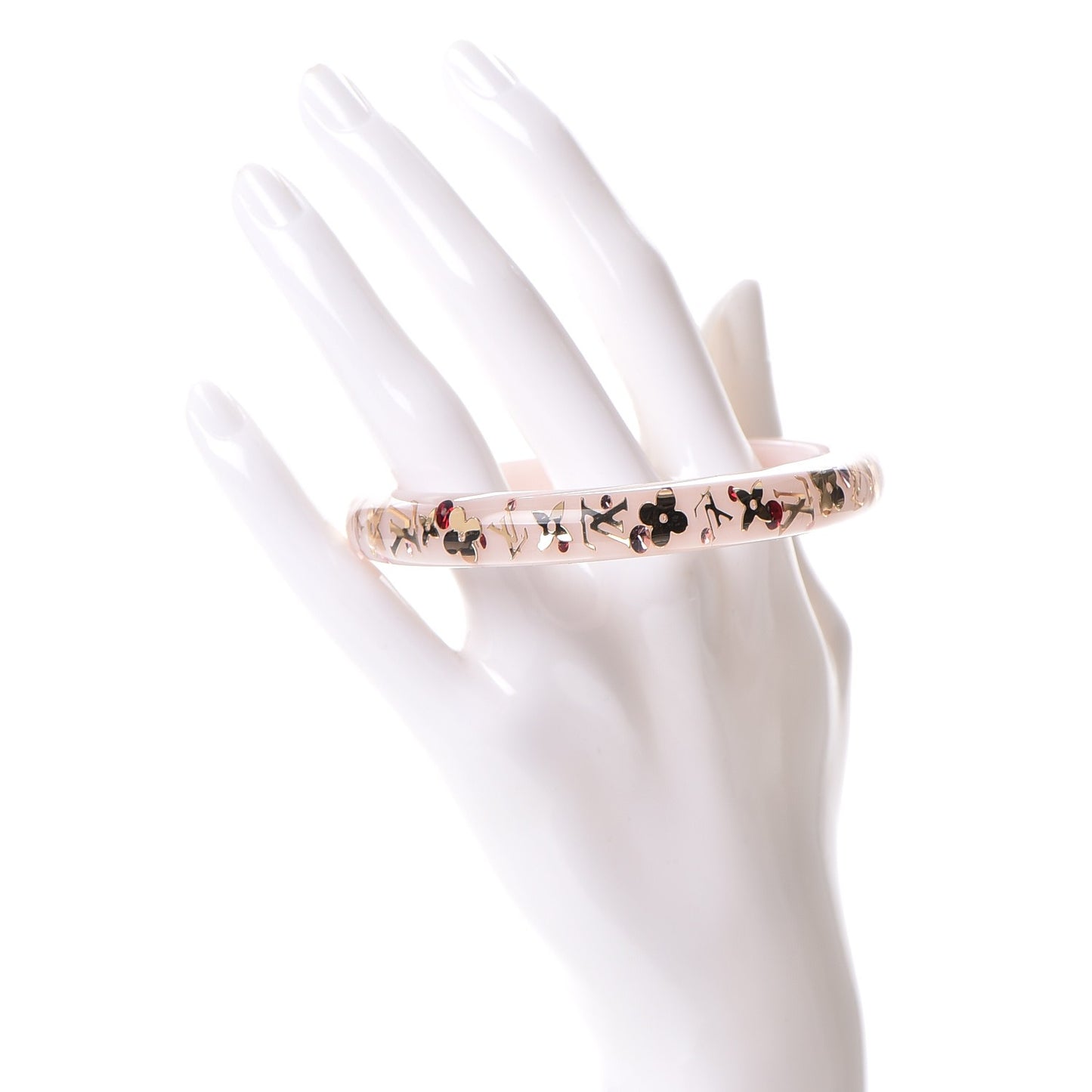 Resin Swarovski Medium Inclusion Bracelet PM Parme