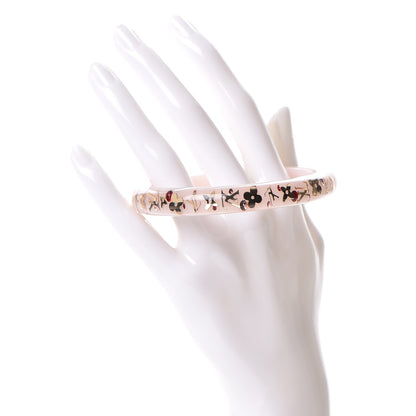Louis Vuitton Resin Swarovski Medium Inclusion Bracelet PM Parme 2 of 3
