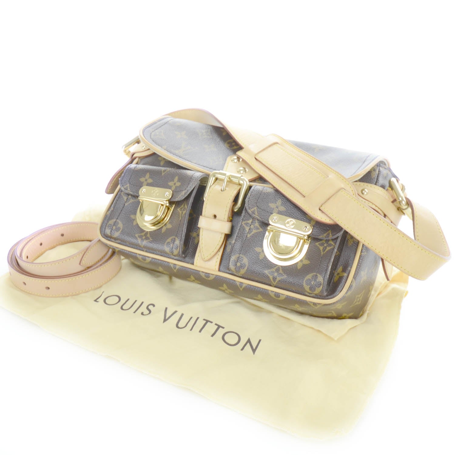 Louis Vuitton Monogram Hudson PM 10 of 12