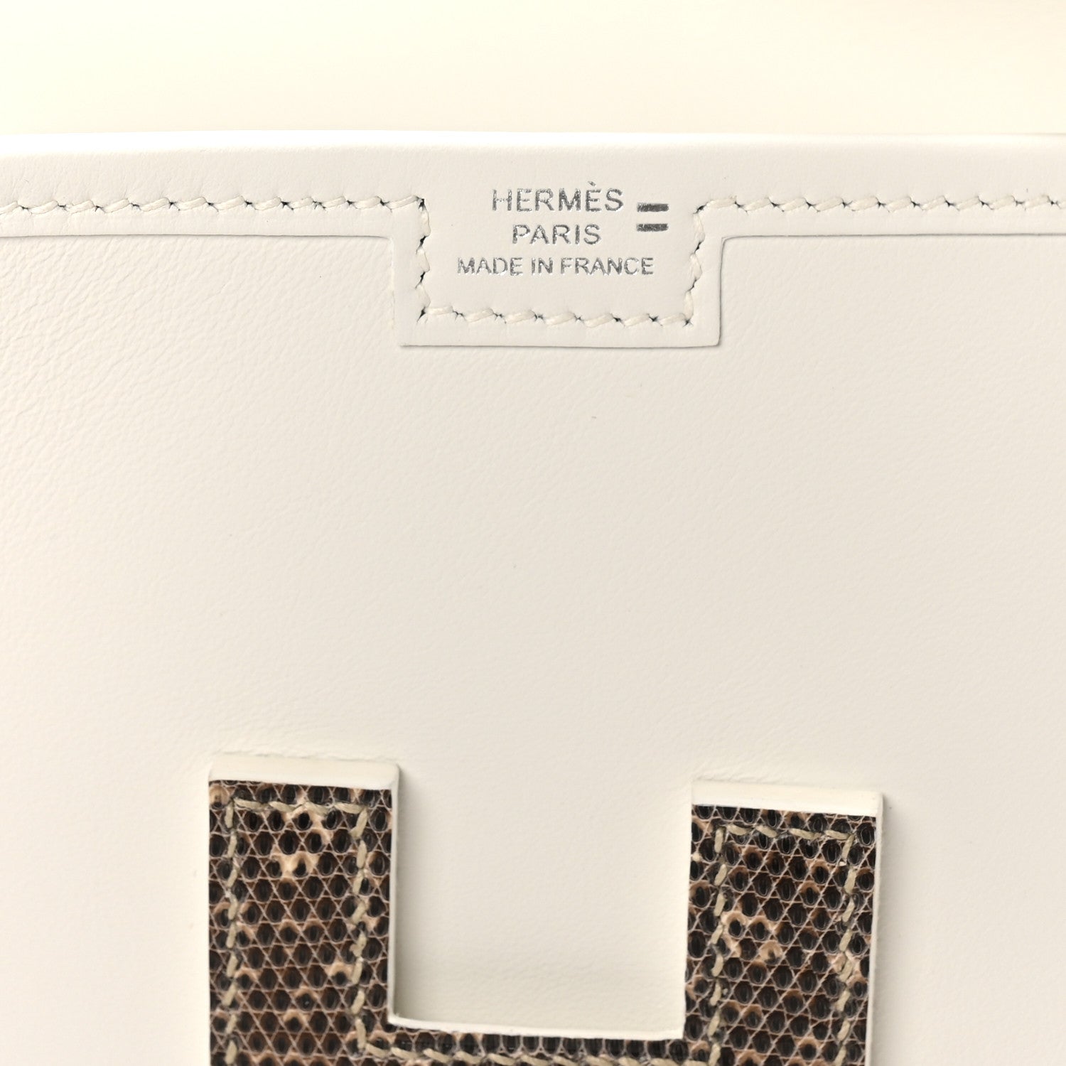 Hermes Swift Lizard Jige Elan Touch 29 Clutch Nata Ombre 6 of 9