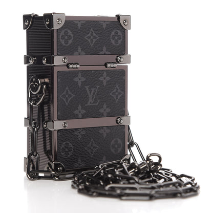 Louis Vuitton Monogram Eclipse Trunk Box Black 3 of 12