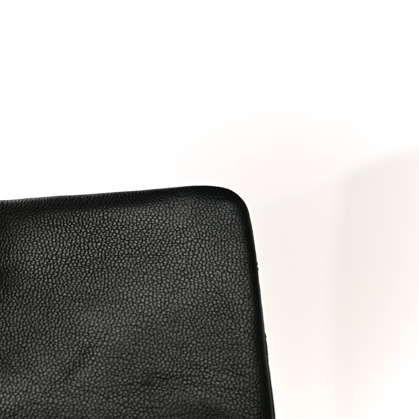 Goatskin Quilted Chanel 19 Waist Bag Black