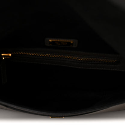 Tom Ford Pebbled Calfskin Large Jennifer Graphite 5 of 8