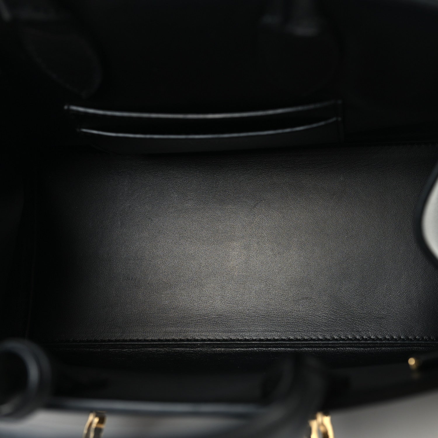 Salvatore Ferragamo Calfskin Mini Hug Bag Black 5 of 9