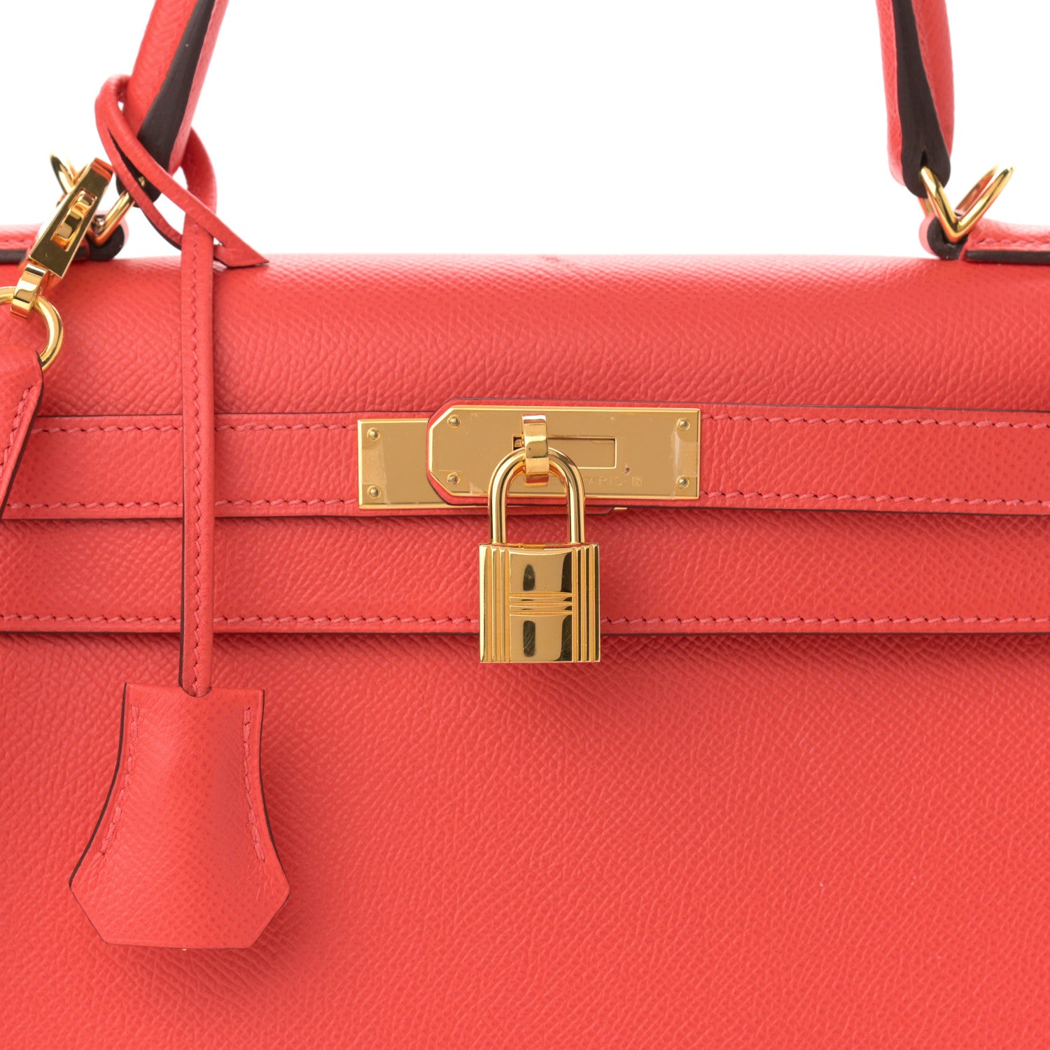 Hermes Epsom Kelly Sellier 28 Rose Jaipur 8 of 12